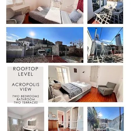 Athenian Getaway Villa In Plaka With Acropolis View By Athenian Homes Extérieur photo