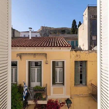 Athenian Getaway Villa In Plaka With Acropolis View By Athenian Homes Extérieur photo